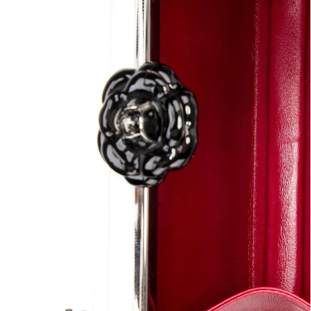 Oscar de La Renta Sequin Heart Crossbody Clutch - Picture 5 of 5